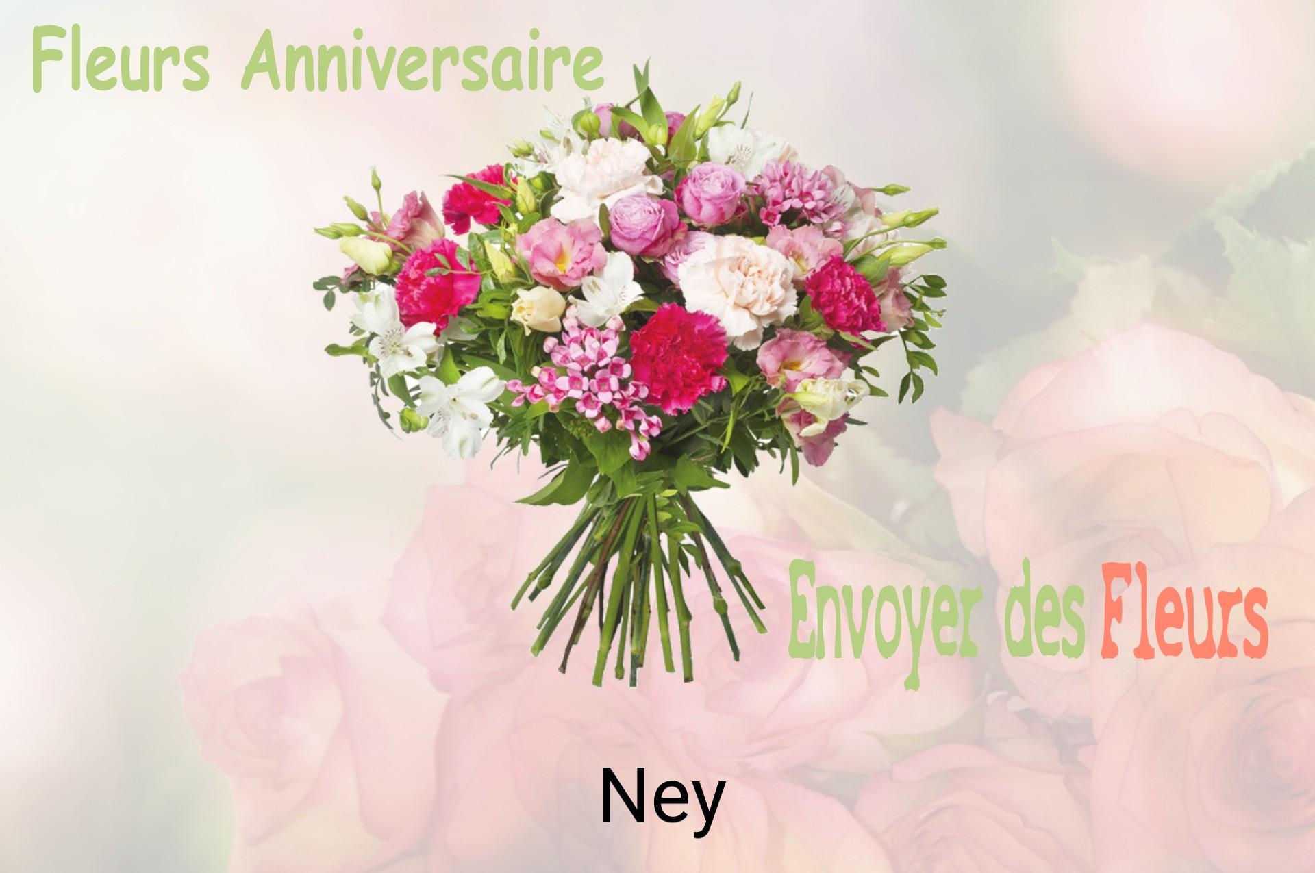Bouquet de fleurs d’anniversaire livré à Ney